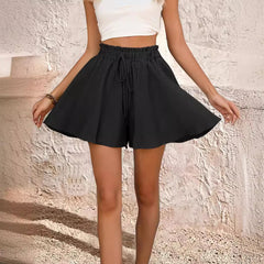 Women's Summer Solid Color Shorts Pantskirt