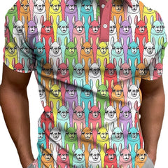 T-shirt Men's Youth Leisure All-matching Slim Fit