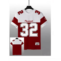 Summer Menswear Casual Digital Printed Round Neck Short Sleeve T-shirt