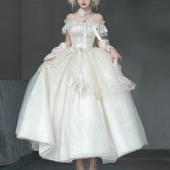 Summer New French Fairy Star Bright Princess Dress