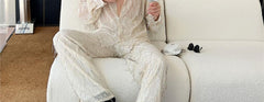 Nightclub Sequins Sequin Suit Men's Heavy Craft Tassel Straight-leg Pants Shirt