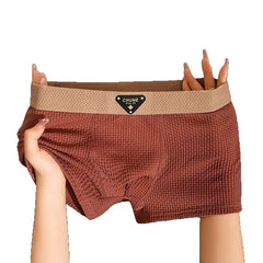 Men's Ice Silk Underwear Fashion Sport Boxer
